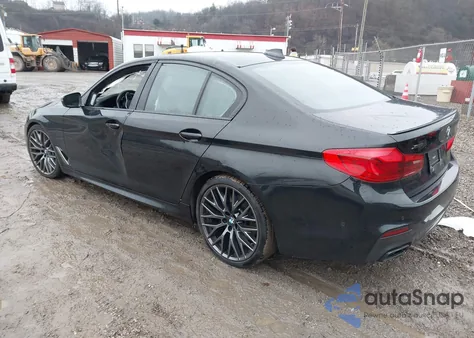 2019 BMW M550I xDrive z USA, uszkodzony, nr VIN WBAJB9C51KB287542